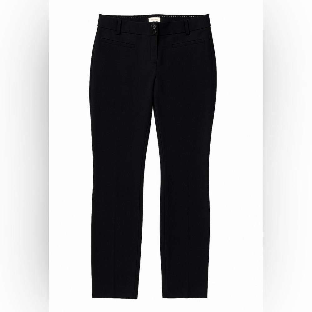 Anthropologie The Essential Slim Black Pants